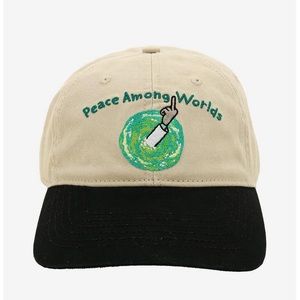 Rick and Morty Peace Among Worlds 2-Tone Cap - BoxLunch Exclusive New